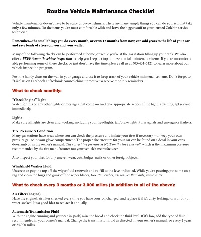 66+ Maintenance Checklist Templates | ExcelSHE » ExcelSHE