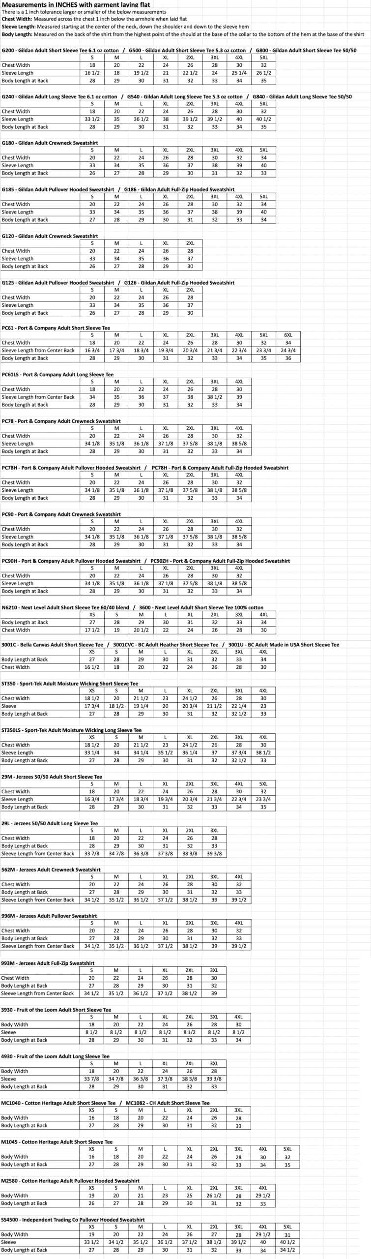 Excel Sportswear - FAQ