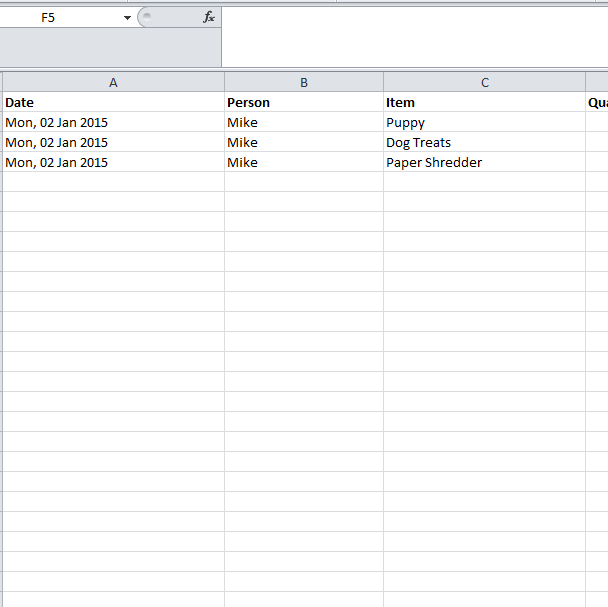 Using the AUTOFILTER Function in Excel