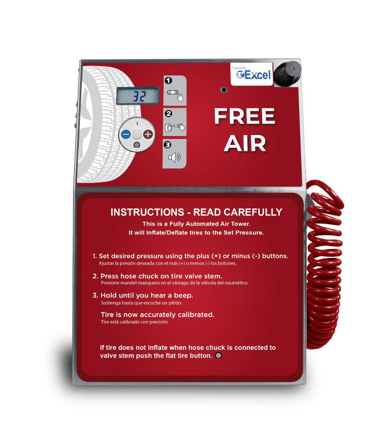 Buy Online SCWM23 Wall Air Machine Excel Tire Gauge