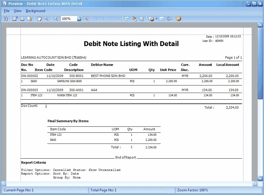 How Debit Note Template Excel Format Helps You Having A Clear balance