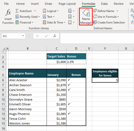 How to Find a Named Range in Excel (4 Quick & Easy Ways)