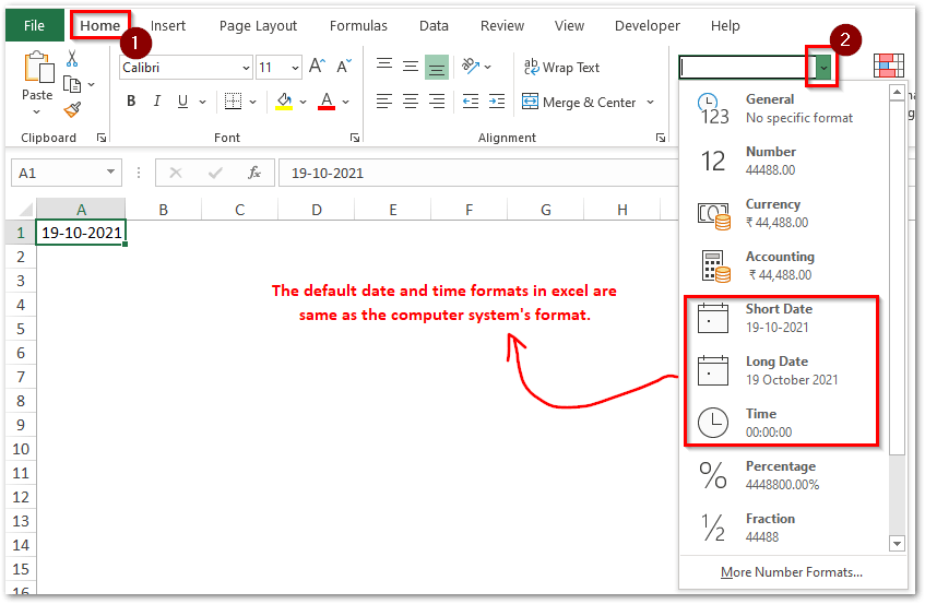 What is Date and Time Format in Excel? Excel Unlocked