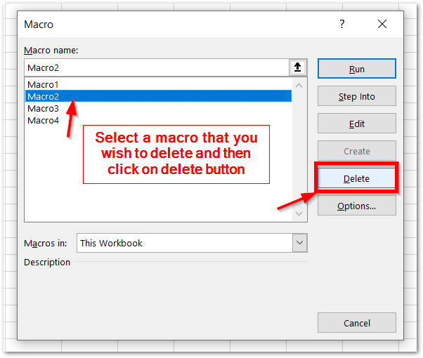 How to Delete Macro from Excel Workbook? Excel Unlocked