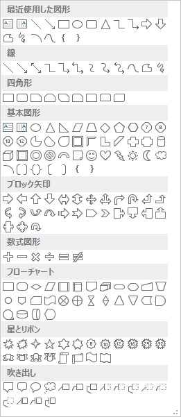 オートシェイプの種類を表す定数 Msoautoshapetype 列挙型 Excelwork Info