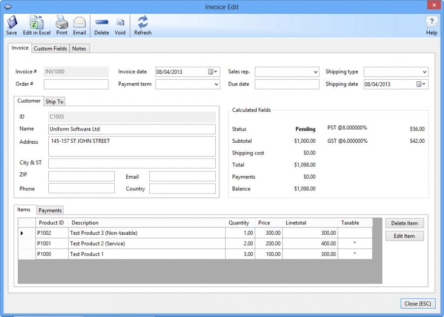 Best Business Invoice Programs —