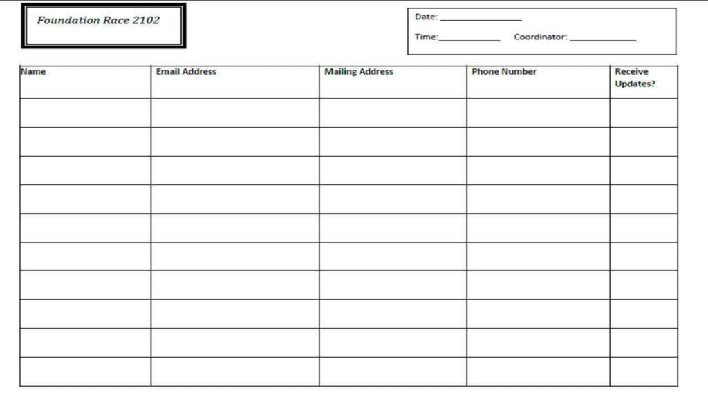 Sample Bar Inventory Spreadsheet —