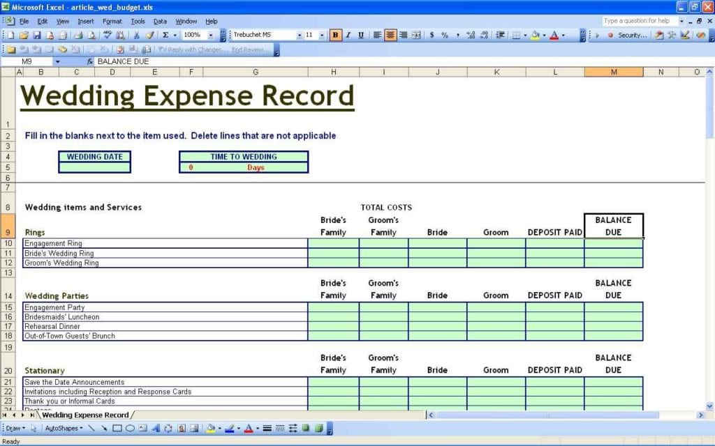 home budget calculator excel spreadsheet —
