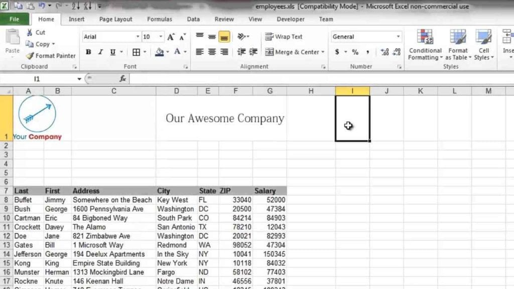 sample excel spreadsheets with data 1 —