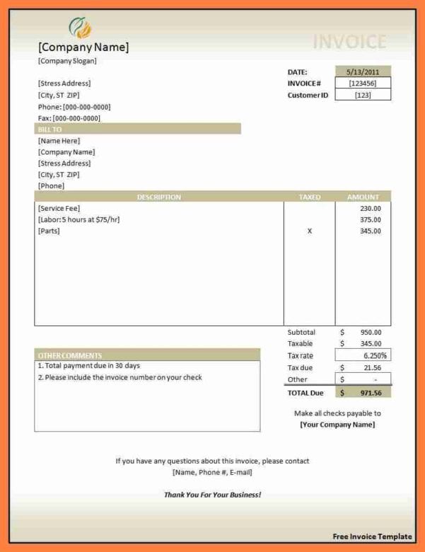 invoice definition —
