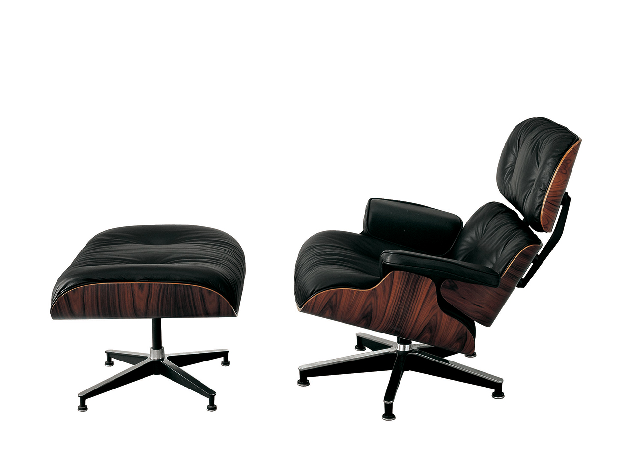 Archilab Design Lounge armchair and ottoman (created by Charles & Ray