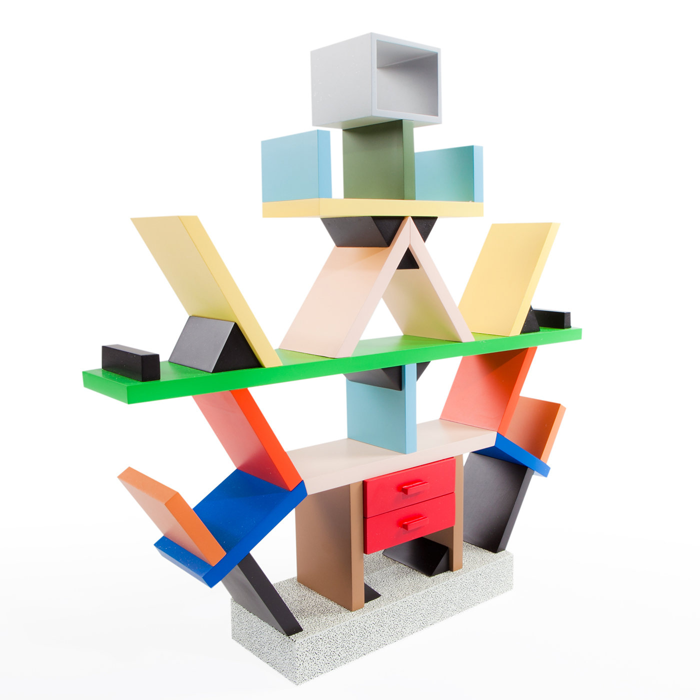 Memphis milano carlton room divider by ettore sottsass 1981