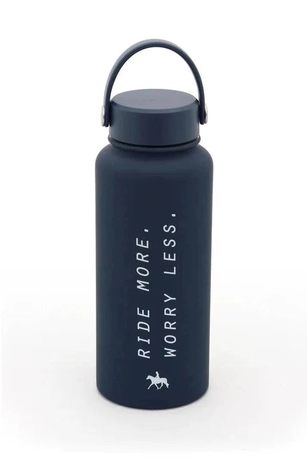 Spiced Equestrian Ride More Worry Less Water Bottle Exceptional