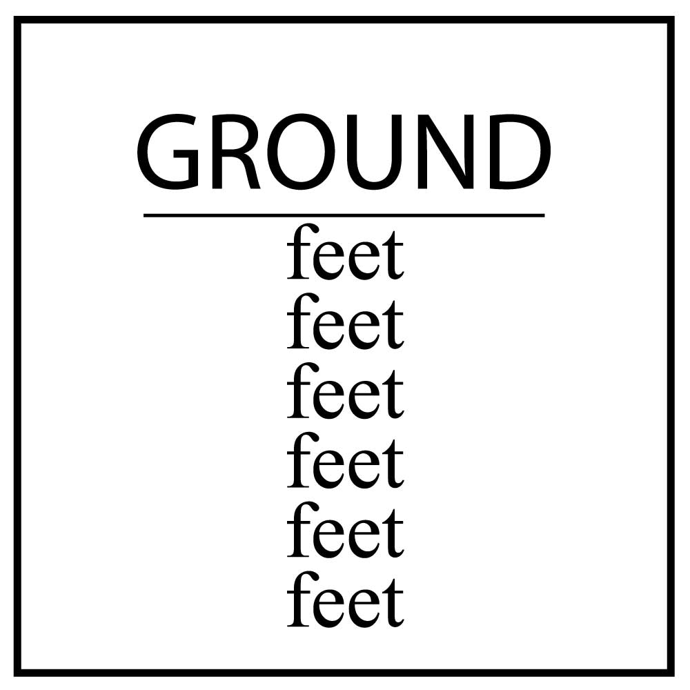 Six feet under ground Rebus puzzle Trainers EXCHANGE