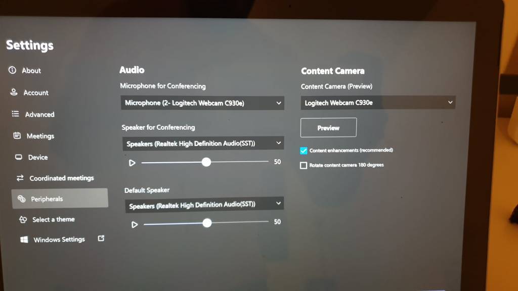 Microsoft Teams Enable content camera for your meeting rooms