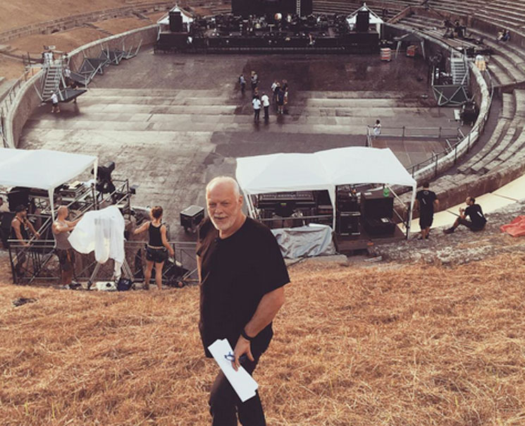David Gilmour Returns to Pompeii 45 Years After Pink Floyd's Legendary