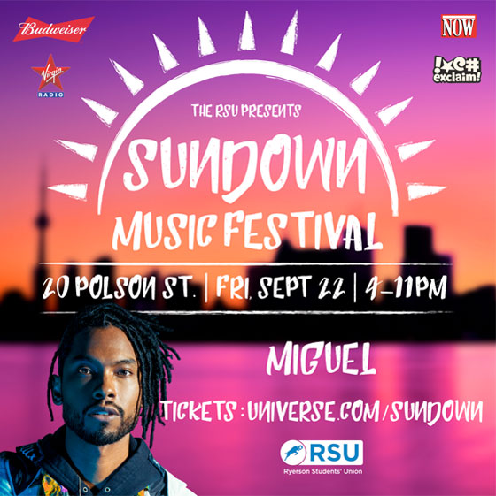 Miguel Joins Toronto's Sundown Music Festival Exclaim!