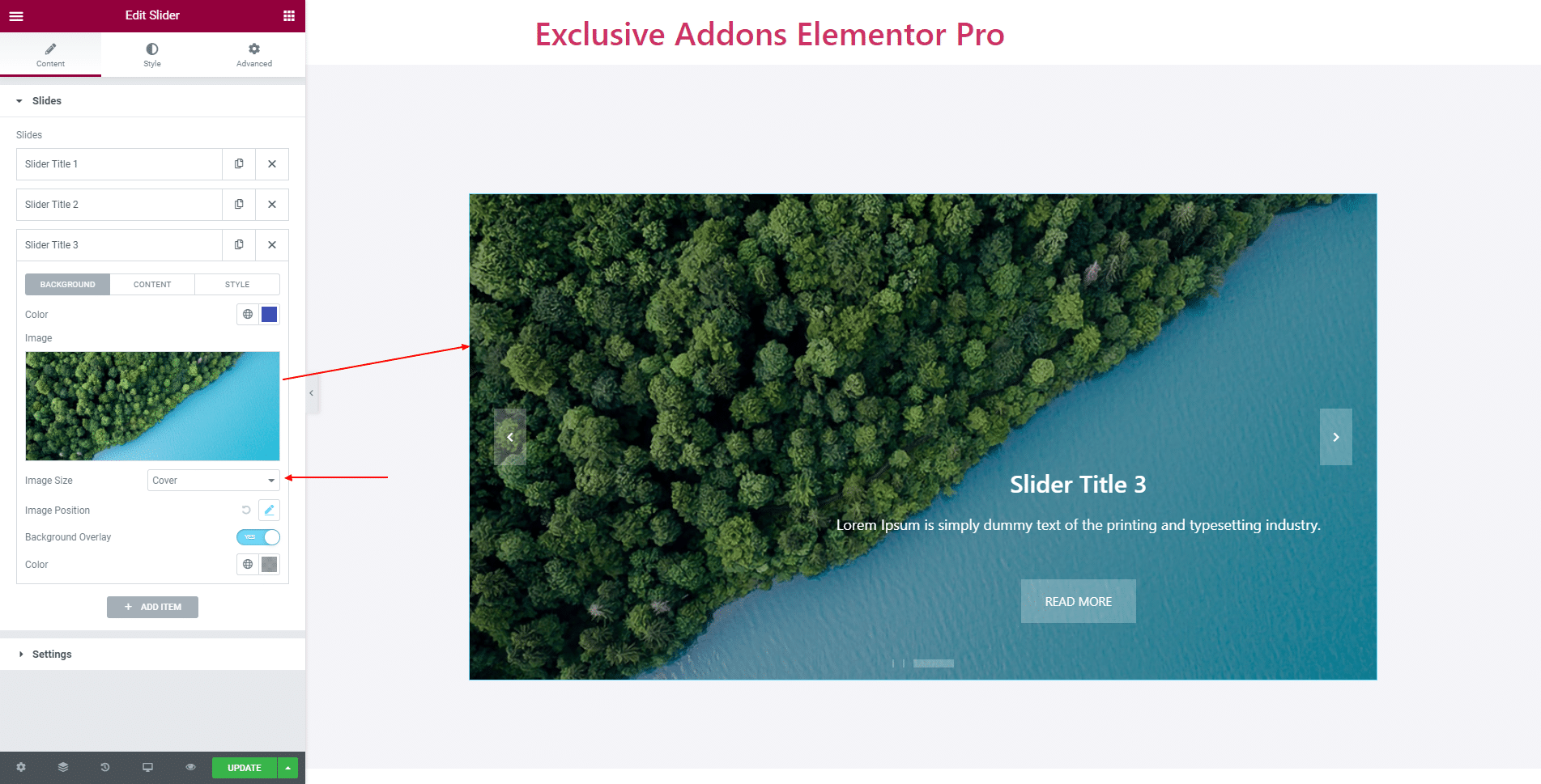 How to Configure & Style Slider Widget with Elementor Exclusive Addons
