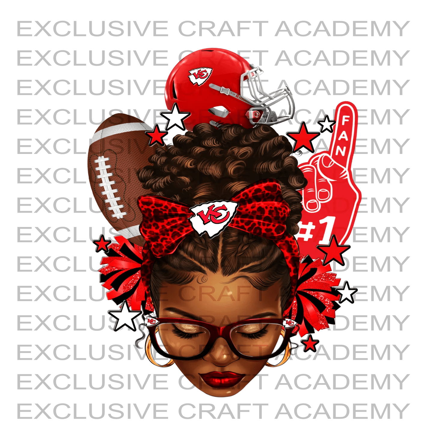 Sports City Chief Girl PNG Exclusive Craft Academy