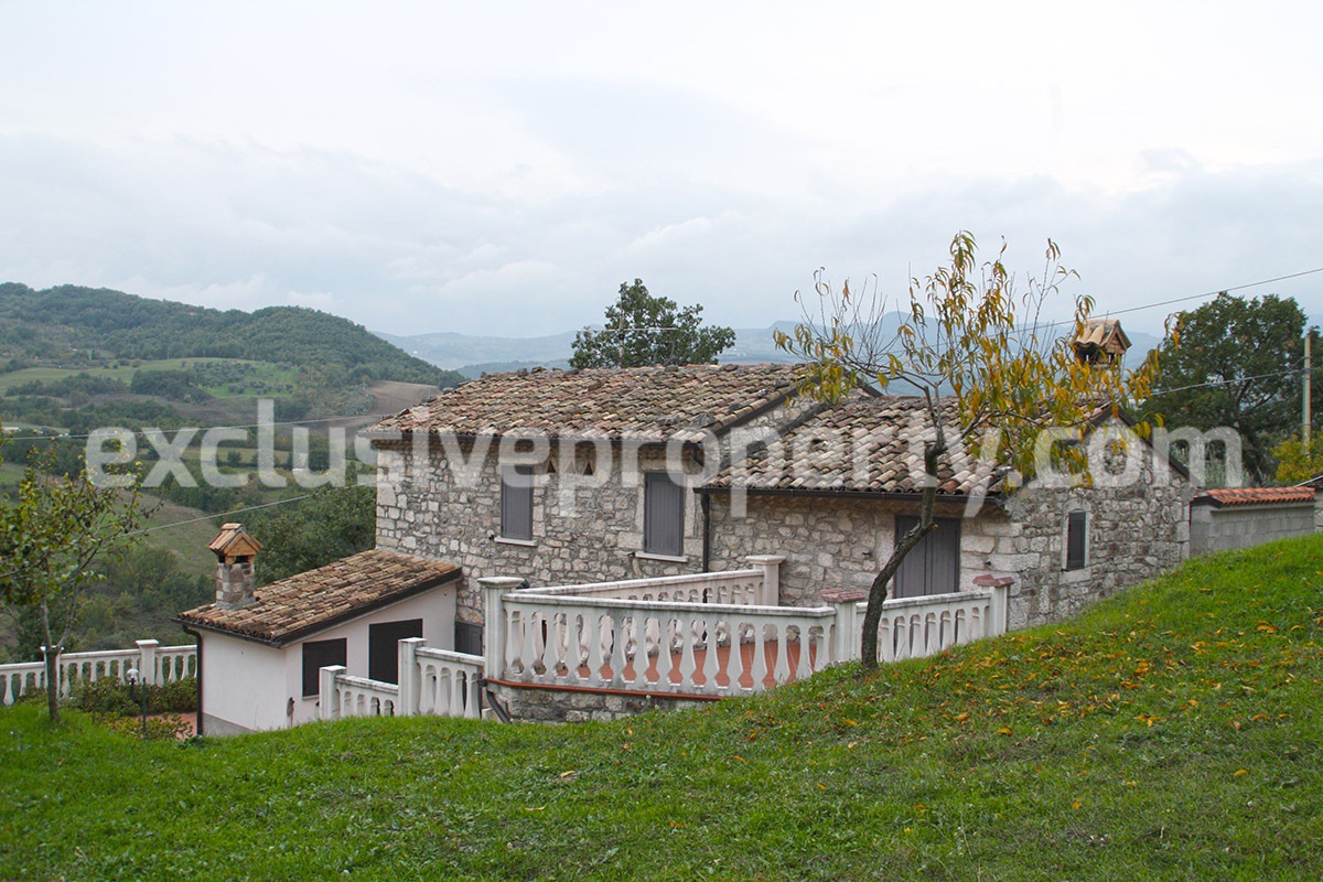Independent stone house