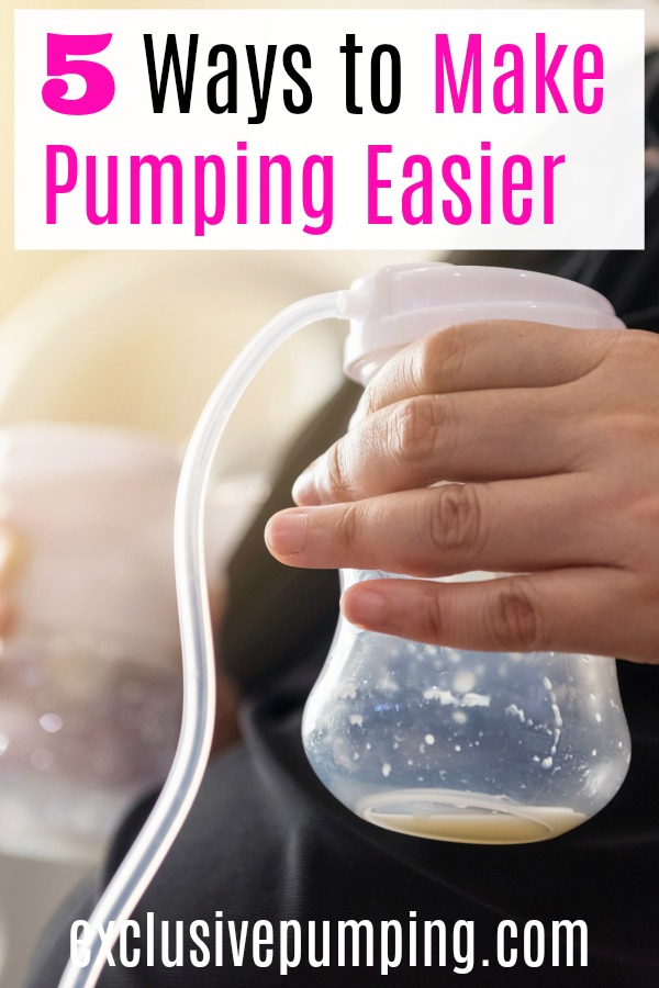 5 Ways to Make Pumping Easier