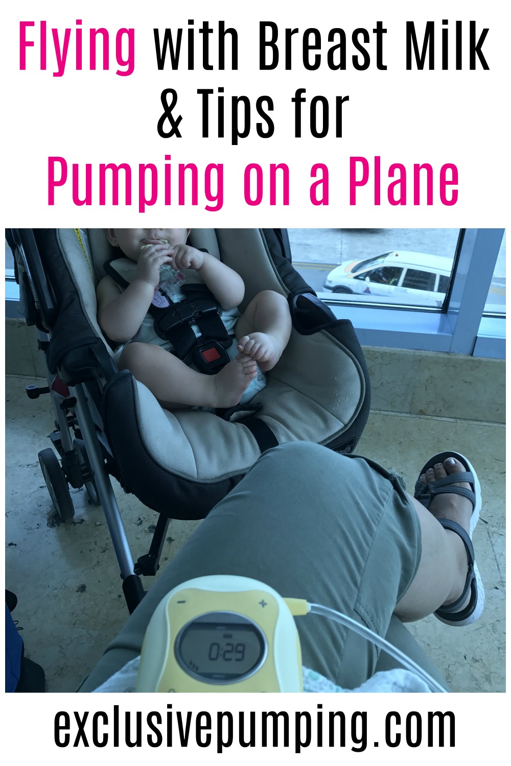 Flying with a Breast Pump and Pumping Breast Milk on a Plane