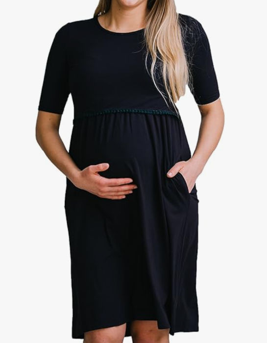 party dress for feeding mother Floral Nursing Dress