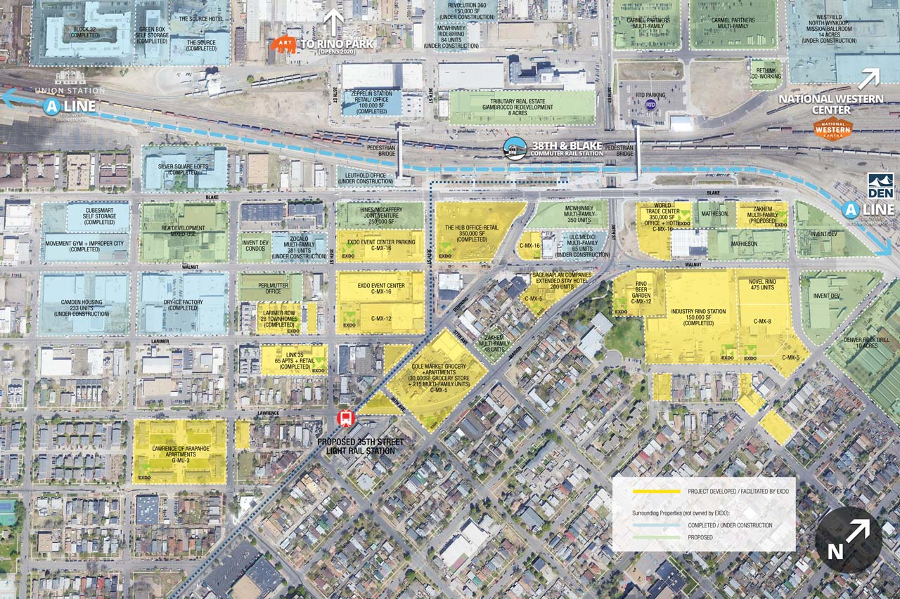 Rino Art District Map Exdo Development Group | Rino Art District - Denver Colorado | Home