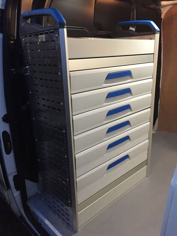 Sortimo van racking Exec Spec Car Audio Security