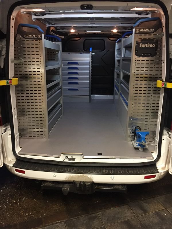 Sortimo van racking Exec Spec Car Audio Security