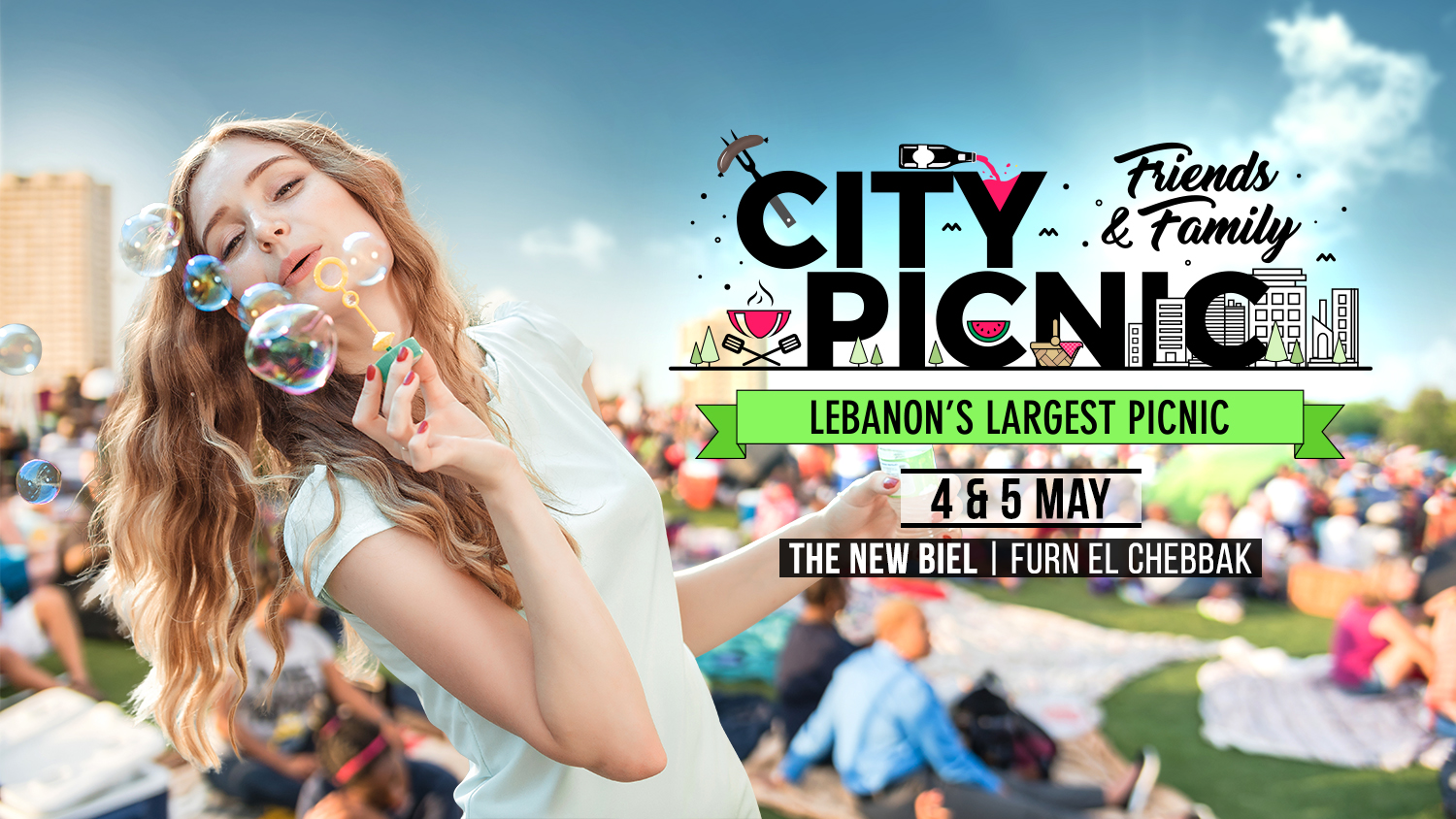 “CITY PICNIC” strengthens family bonds in Beirut on May 4 and 5, 2019