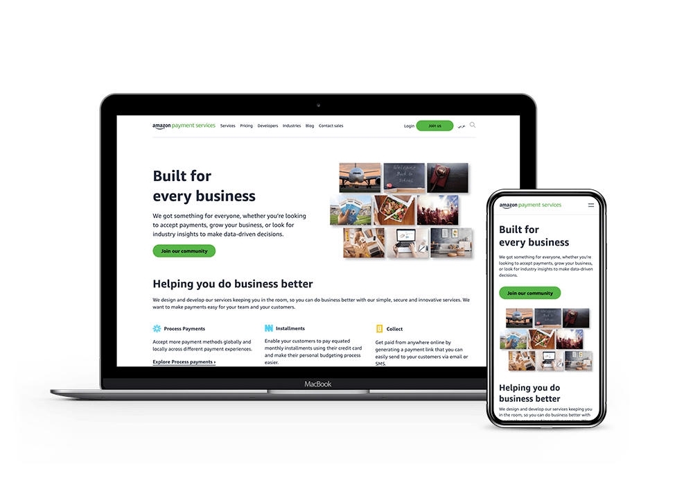 AMAZON PAYMENT SERVICES LAUNCHES IN THE MIDDLE EAST AND NORTH AFRICA TO