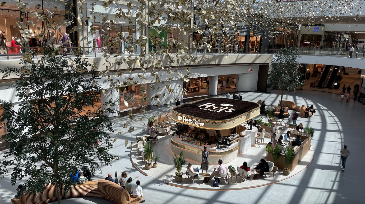 Peet’s Coffee continues its Middle East expansion with a new location at the Dubai Hills Mall