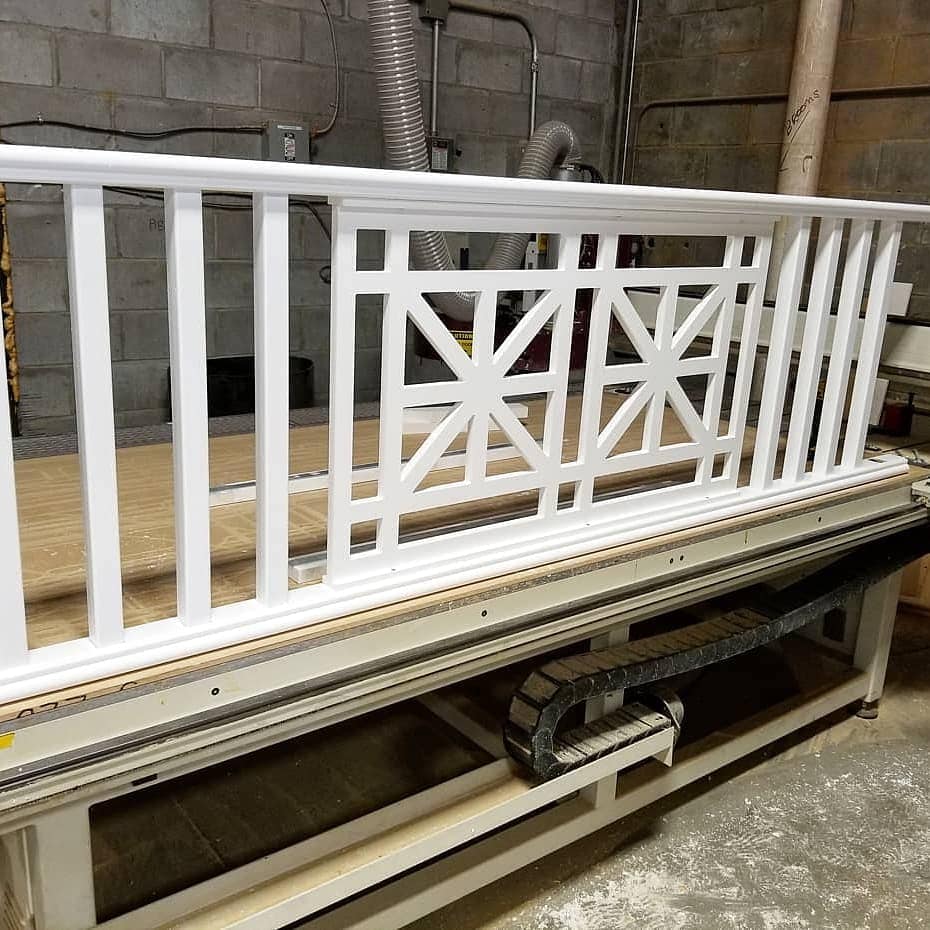 Versatex PVC railings
