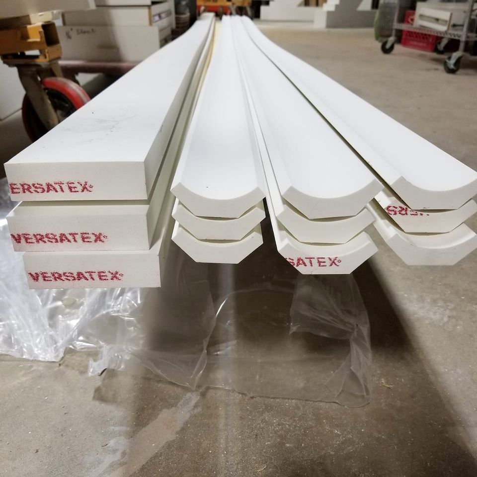 custom pvc mouldings azek / versatex Executive Architectural Millwork