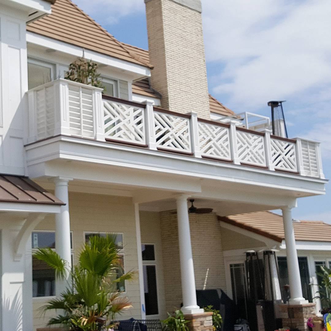 Versatex PVC railings