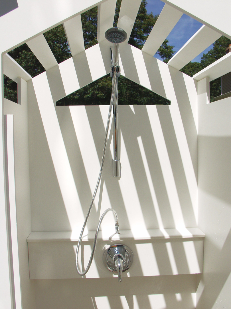 PVC Outdoor Shower Enclosures