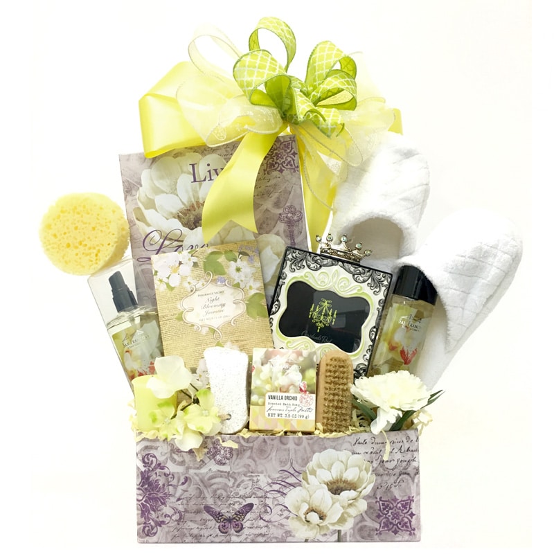 Flowers are Blooming Gift Basket Executive Baskets