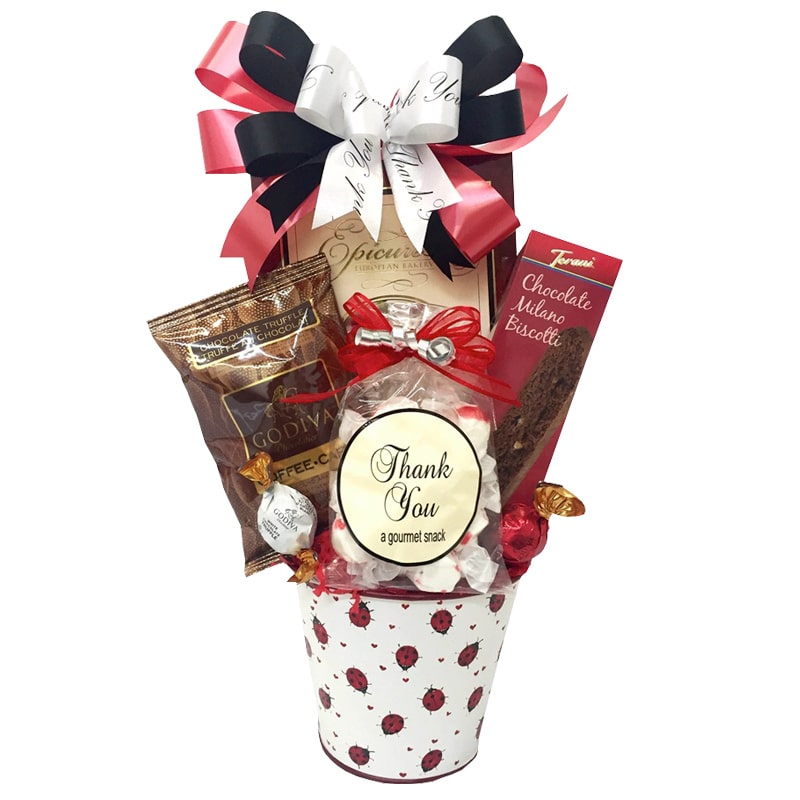 Sincere Thanks Gift Basket Executive Baskets