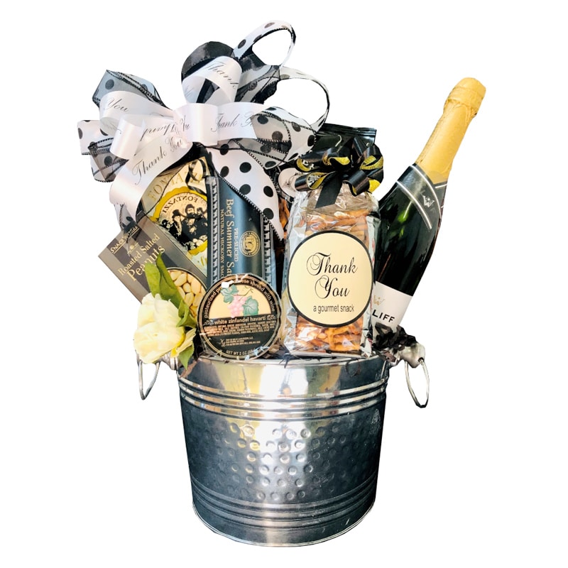 Sparkling Delight Gift Basket Executive Baskets