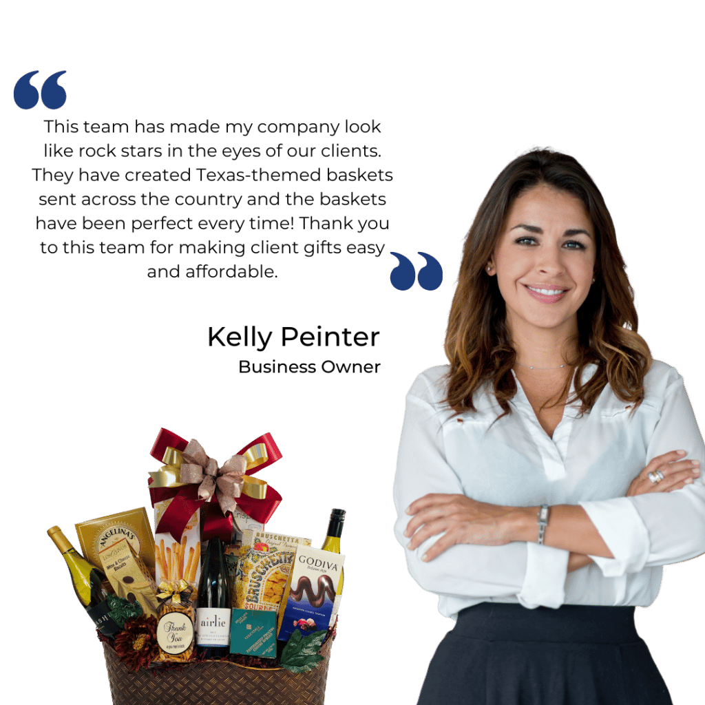 Corporate Gift Baskets Landing Page Executive Baskets