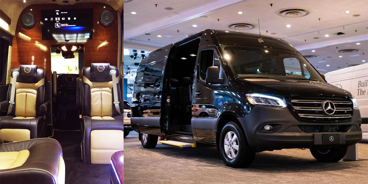 Luxurious Mercedes Benz Sprinter Van Conversion Executive Sprinters