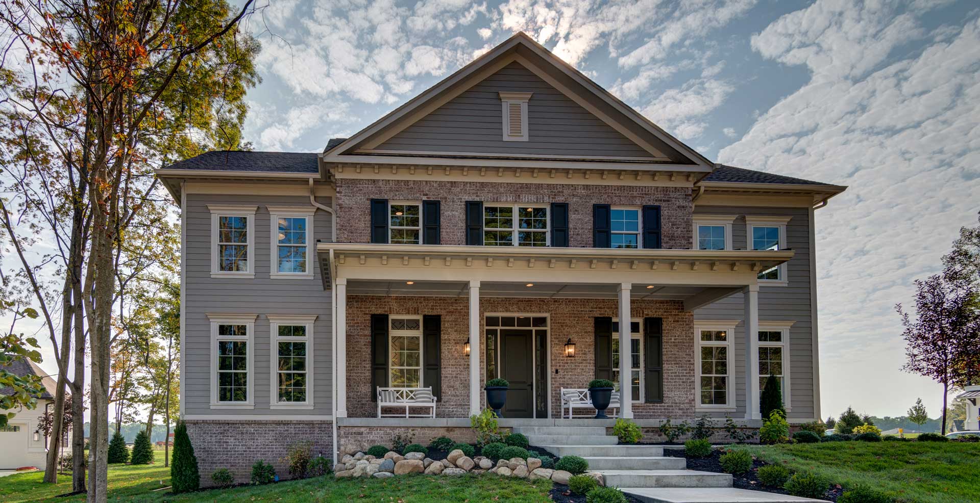 Custom Home Builder Holliday Farms Zionsville, IN Executive Homes