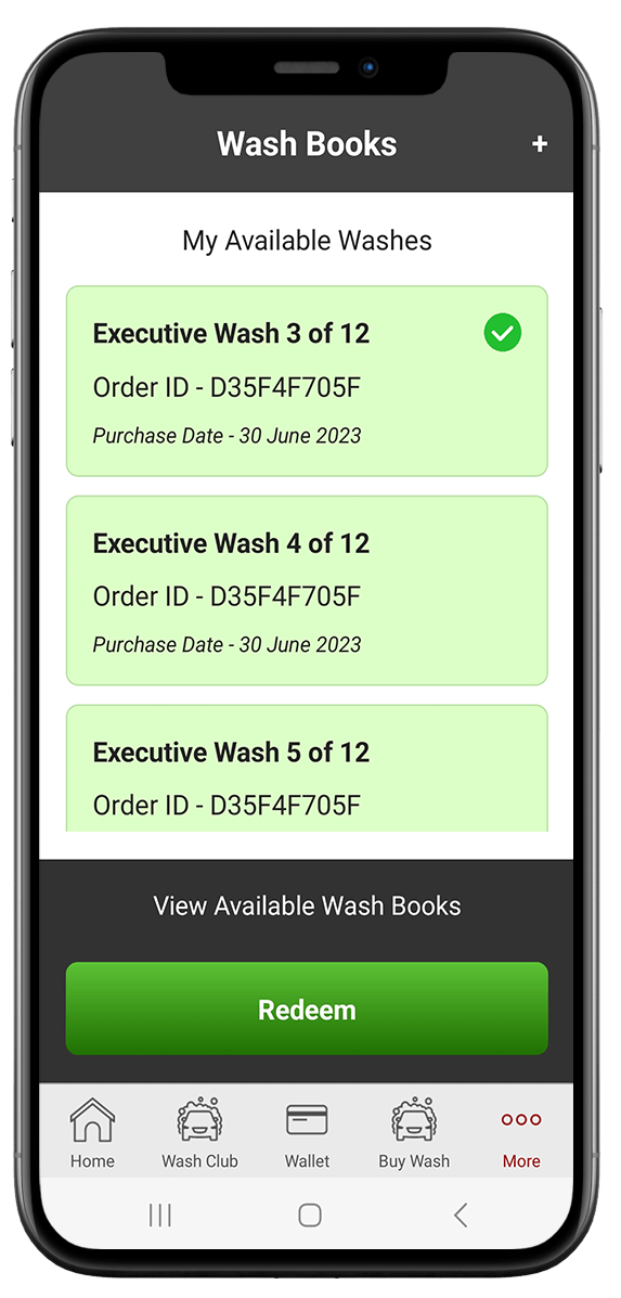 Executive Laser Wash Wash Books