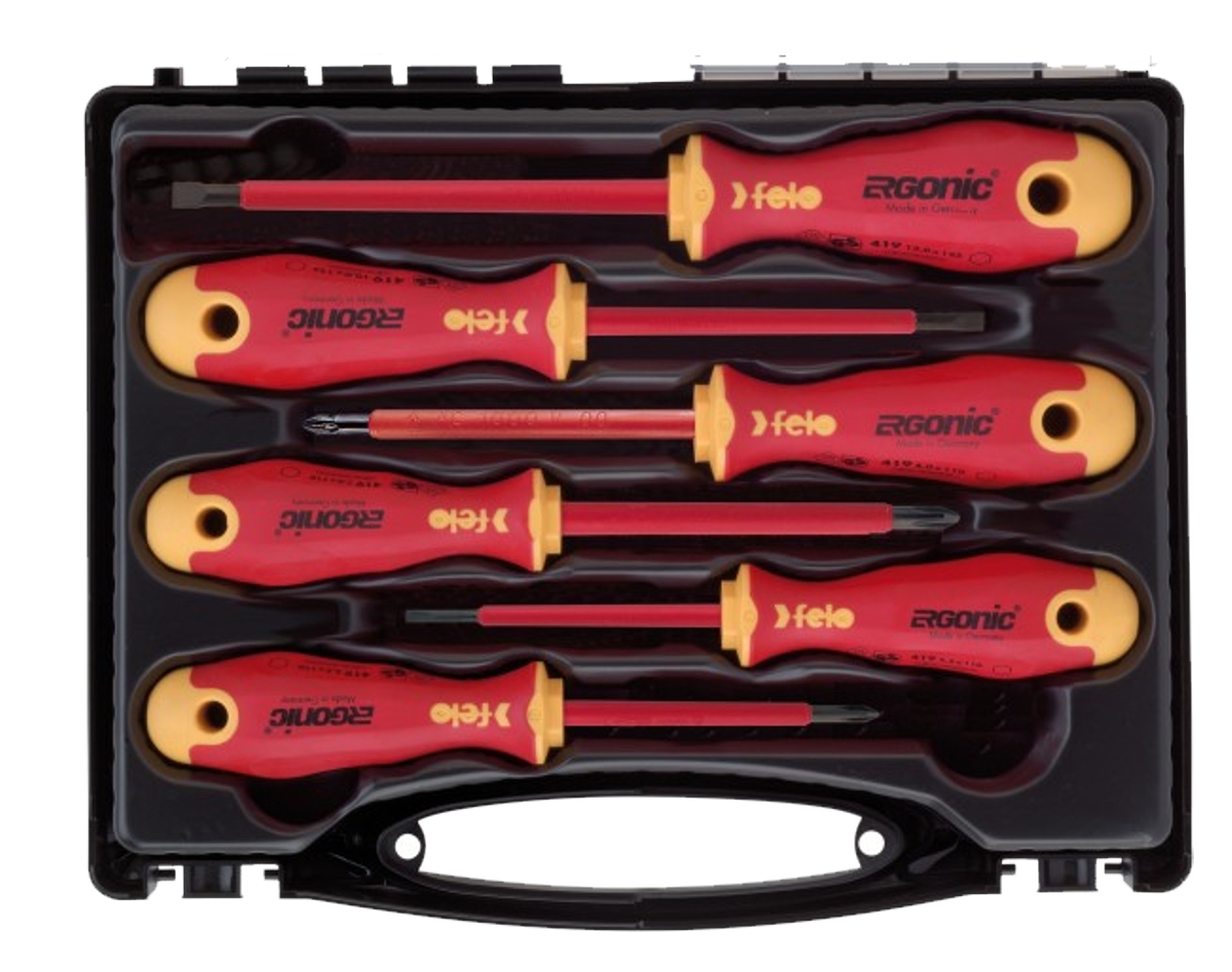 FELO 413 S/DRIVER SET 6PC ERGONIC INSULATED VDE SL/PH/PZ