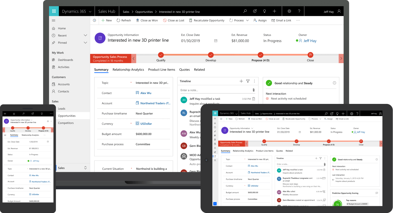 Microsoft Dynamics 365 Sales CRM Partner EXEO