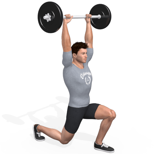 Barbell Power Clean And Jerk Video Exercise Guide