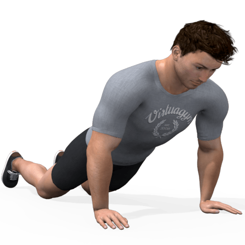 Burpee Knee Pushup Video Exercise Guide