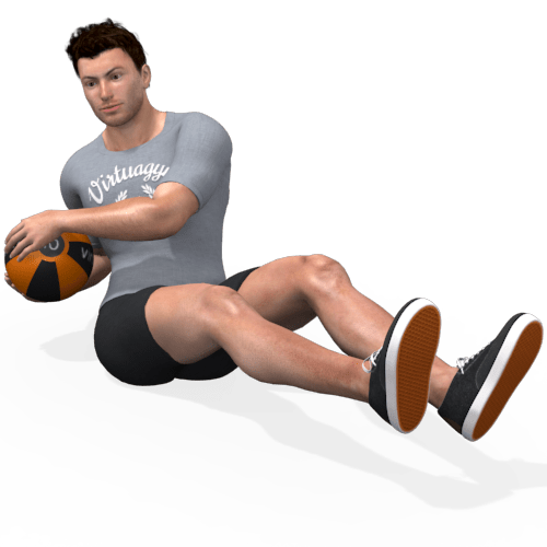 Medicine Ball Russian Twist Video Exercise Guide