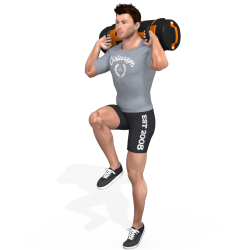 Sandbag Walking Hip Locks Video Exercise Guide